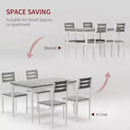 Ensemble de salle à manger 5 pièces pour 4 personnes, ensemble de table de cuisine de 109 cm avec pieds en spirale, table et chaises de cuisine rectangulaires en bois, table de petit-déjeuner peu encombrante