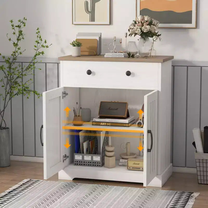 Meuble buffet avec tiroirs, meuble de rangement moderne pour bar à café pour cuisine et salle à manger