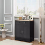 Meuble buffet avec tiroirs, meuble de rangement moderne pour bar à café pour cuisine et salle à manger