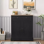 Buffet Cabinet with Drawers, Modern Coffee Bar Storage Cabinet for Kitchen and Dining Room