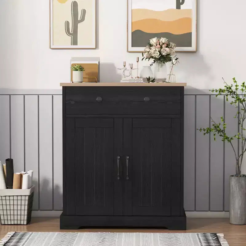 Buffet Cabinet with Drawers, Modern Coffee Bar Storage Cabinet for Kitchen and Dining Room