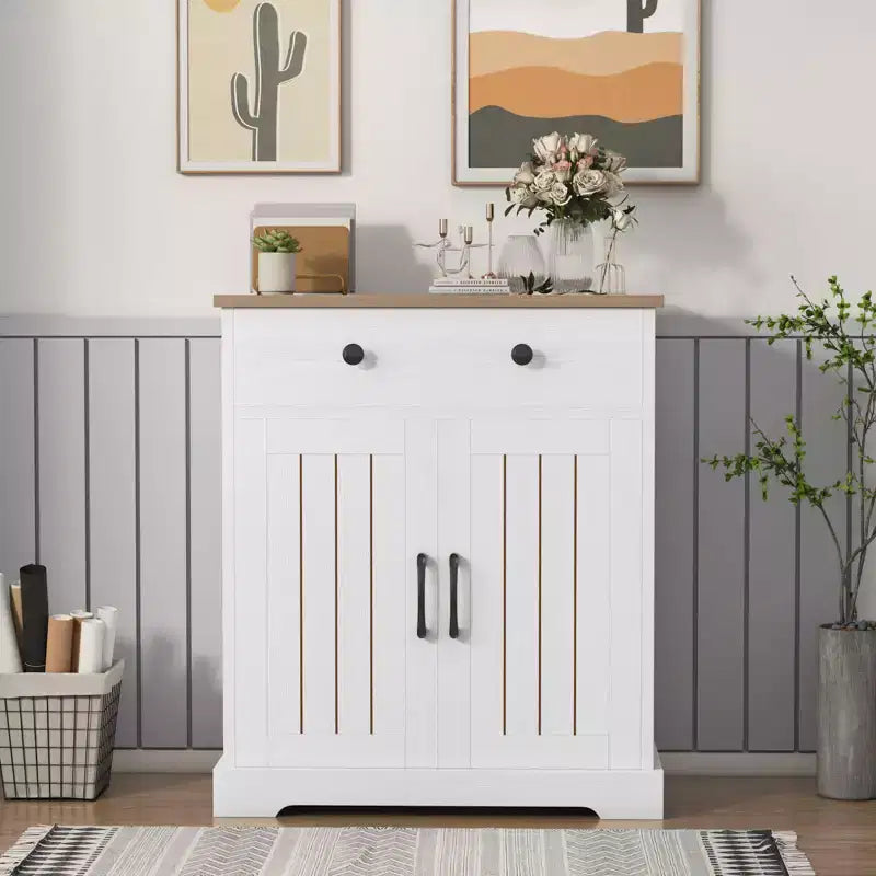 Meuble buffet avec tiroirs, meuble de rangement moderne pour bar à café pour cuisine et salle à manger