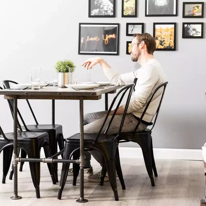 Table de poker de PIPE DECOR