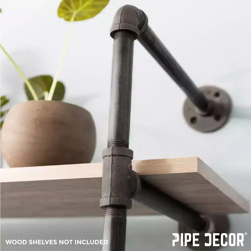 Étagère murale à 3 niveaux de PIPE DECOR