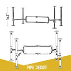 Table basse Loop de PIPE DECOR
