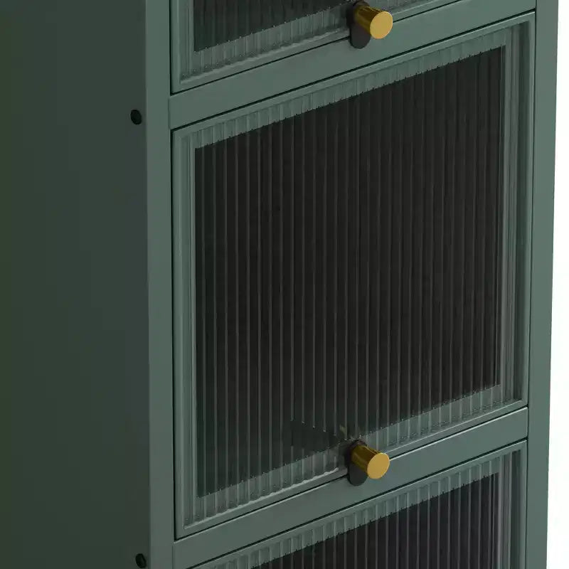 GDFStudio Maurice 35 cm Armoire contemporaine à porte en verre trempé