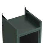 GDFStudio Maurice 35 cm Armoire contemporaine à porte en verre trempé
