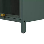 GDFStudio Maurice 35 cm Armoire contemporaine à porte en verre trempé