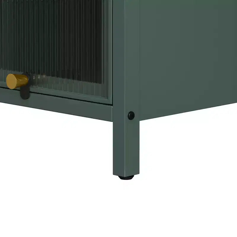 GDFStudio Maurice 35 cm Armoire contemporaine à porte en verre trempé