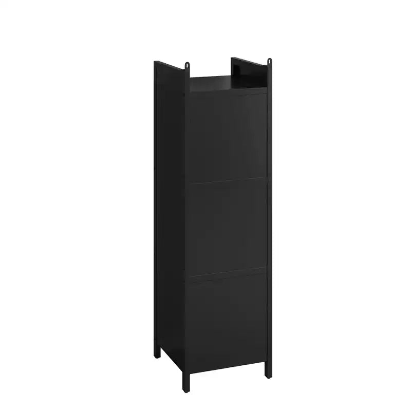 GDFStudio Maurice 35 cm Armoire contemporaine à porte en verre trempé