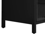 GDFStudio Maurice 35 cm Armoire contemporaine à porte en verre trempé