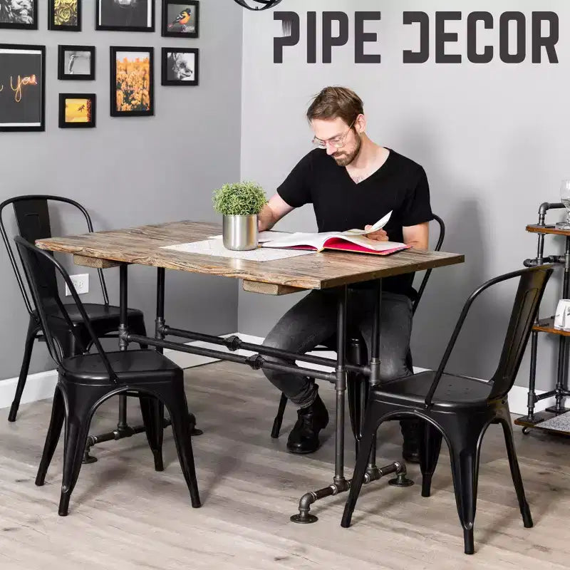 Table de cuisine Bridge par PIPE DECOR