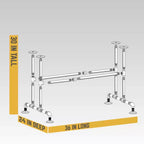 Table de cuisine Bridge par PIPE DECOR