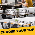 Table de cuisine Bridge par PIPE DECOR