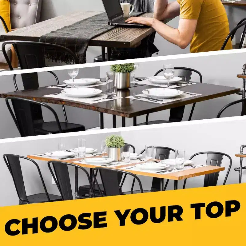 Table de cuisine Bridge par PIPE DECOR