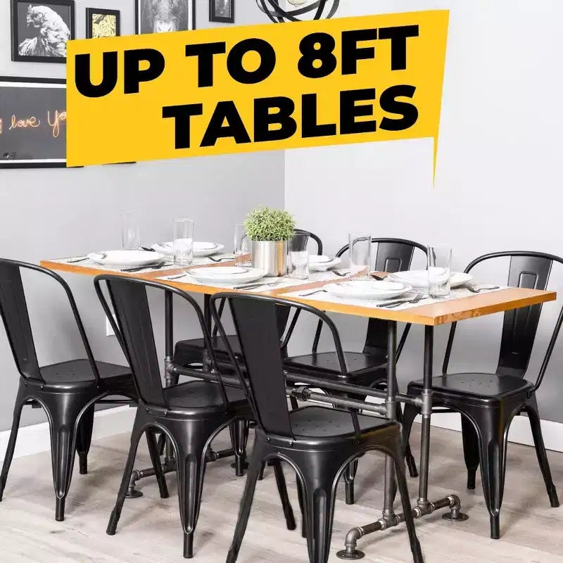Table de cuisine Bridge par PIPE DECOR