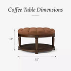 Table basse ronde Mesa
