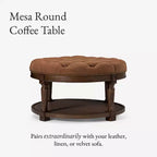 Table basse ronde Mesa