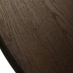 Table à manger ronde classique en bois Maven Lane Zola