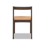 Chaise de salle à manger Capri en bois de chêne et assise tissée