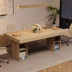 Grand îlot de cuisine avec rangement double face pour 4-6 personnes, table de cuisine îlot avec grand plateau, table îlot pour cuisine, salle à manger