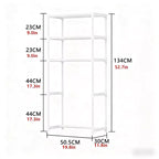 Étagère de rangement 3 niveaux en métal pour toilettes, organiseur de salle de bain peu encombrant