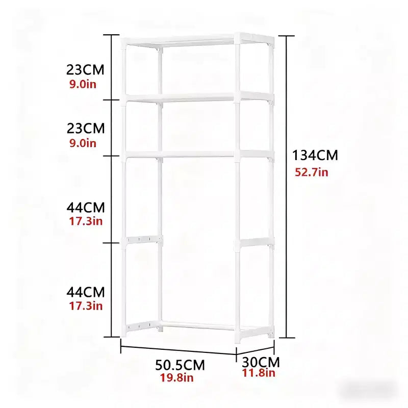 Étagère de rangement 3 niveaux en métal pour toilettes, organiseur de salle de bain peu encombrant