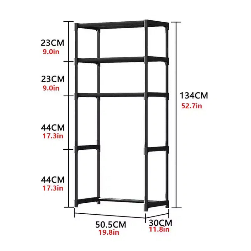 Étagère de rangement 3 niveaux en métal pour toilettes, organiseur de salle de bain peu encombrant