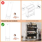 Meuble à chaussures 2 tiroirs TruAIR - Organiseur d'entrée en rotin de style ferme pour 20 paires (autoportant, assemblage sans outils)