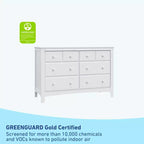 Commode double à 6 tiroirs Graco Benton