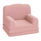 GustoWave Canapé Enfant 2-en-1 Pliant Doux, Fauteuil Confortable pour Tout-petits, Canapé Convertible en Chaise Longue, Meubles Enfants pour Salle de Jeux