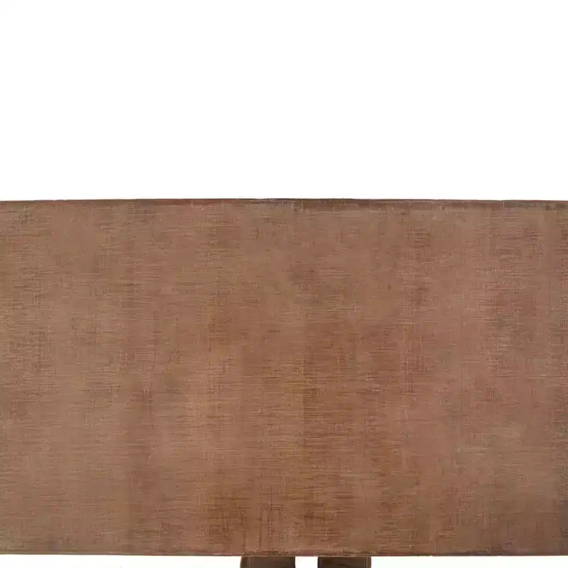 Table basse Marron Bois de sapin massif, MDF, acier 91 x 51 x 38 cm