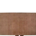 Table basse Marron Bois de sapin massif, MDF, acier 91 x 51 x 38 cm