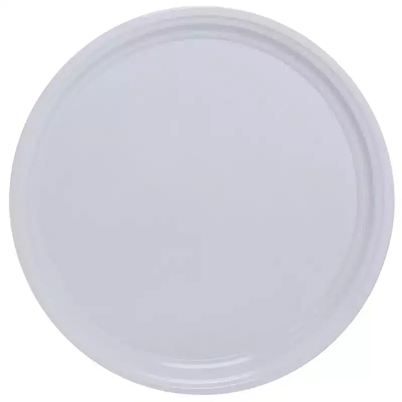 Table Basse Or, Métal Blanc, MDF Rangement Compact Rond