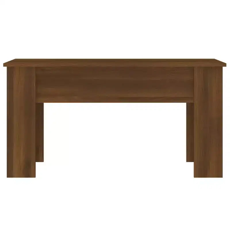 Table basse Chêne marron Bois d'ingénierie 101 x 49 x 52 cm