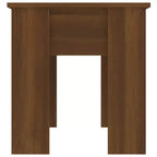 Table basse Chêne marron Bois d'ingénierie 101 x 49 x 52 cm