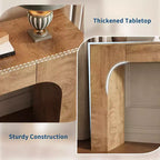 Console longue avec tiroir, table de canapé rectangulaire en bois derrière le canapé, tables de couloir d'entrée de ferme pour l'entrée, salon