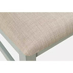 Jofran, chaise de bureau rembourrée à dossier à lattes Craftsman