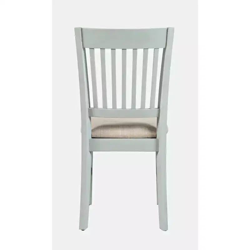 Jofran, chaise de bureau rembourrée à dossier à lattes Craftsman