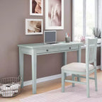 Jofran, chaise de bureau rembourrée à dossier à lattes Craftsman