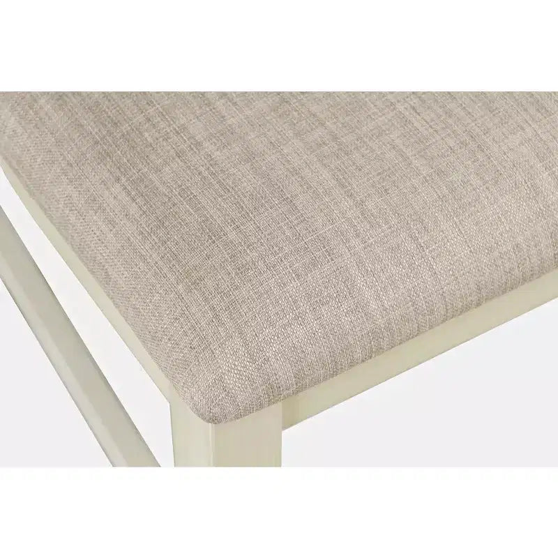 Jofran, chaise de bureau rembourrée à dossier à lattes Craftsman
