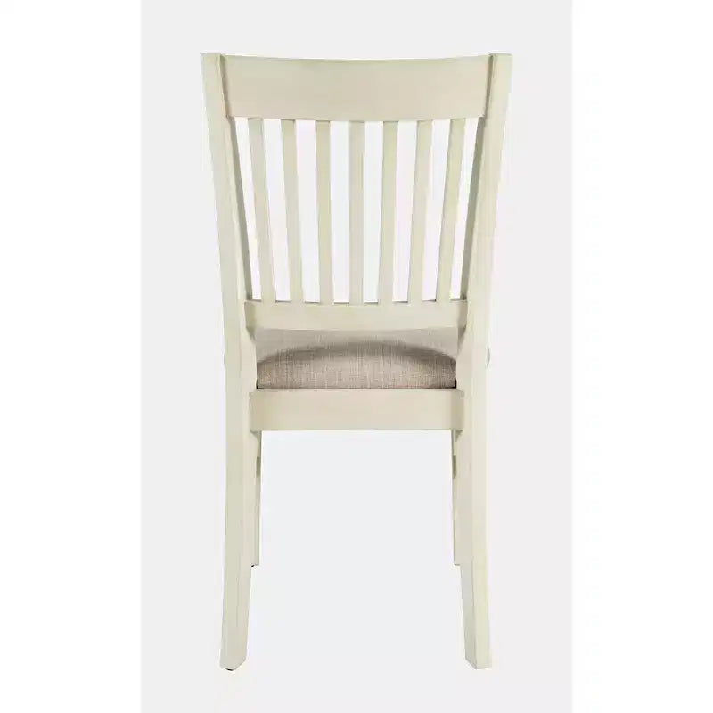Jofran, chaise de bureau rembourrée à dossier à lattes Craftsman