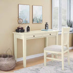 Jofran, chaise de bureau rembourrée à dossier à lattes Craftsman