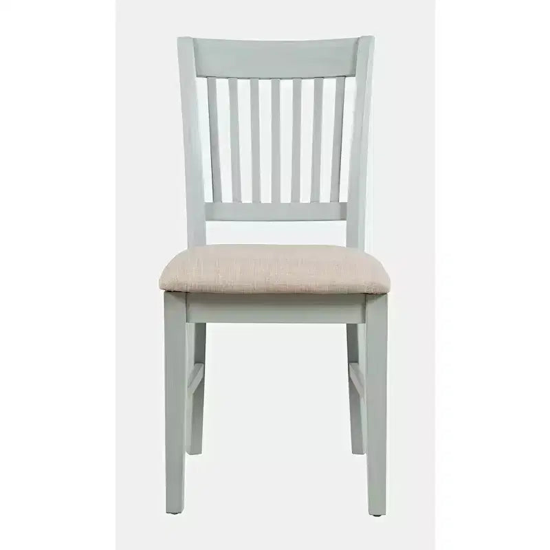 Jofran,Craftsman Slat-Back Upholstered Desk Chair