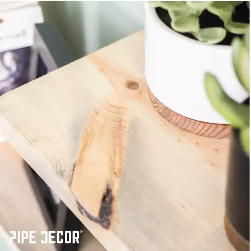 Étagère en bois 91 cm Driftwood Tan (Bois seulement) par Pipe Decor RESTORE