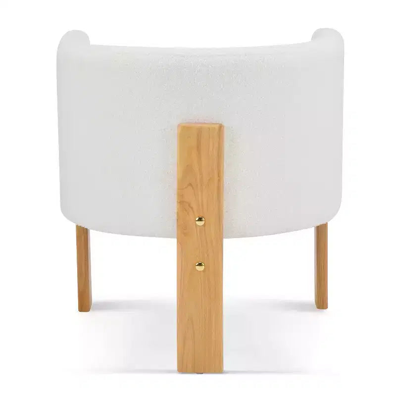 Christopher Knight Home Chaises de salle à manger modernes Zoe en bouclette avec dossier baquet (lot de 2)