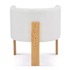 Christopher Knight Home Chaises de salle à manger modernes Zoe en bouclette avec dossier baquet (lot de 2)