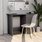 Desk Gray 39.4x19.7x29.9 Engineered Wood