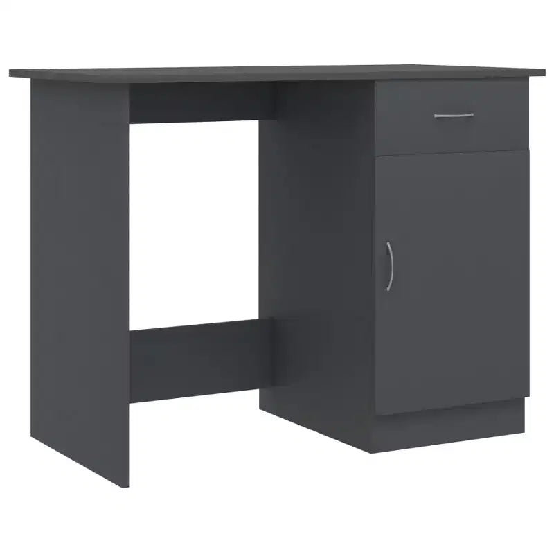 Bureau gris 39,4x19,7x29,9 bois d'ingénierie