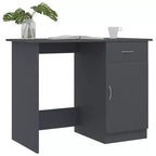 Bureau gris 39,4x19,7x29,9 bois d'ingénierie